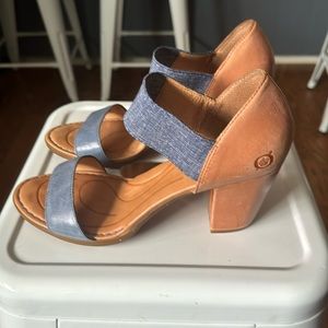 BORN Women’s Chunky Heels Size 8M